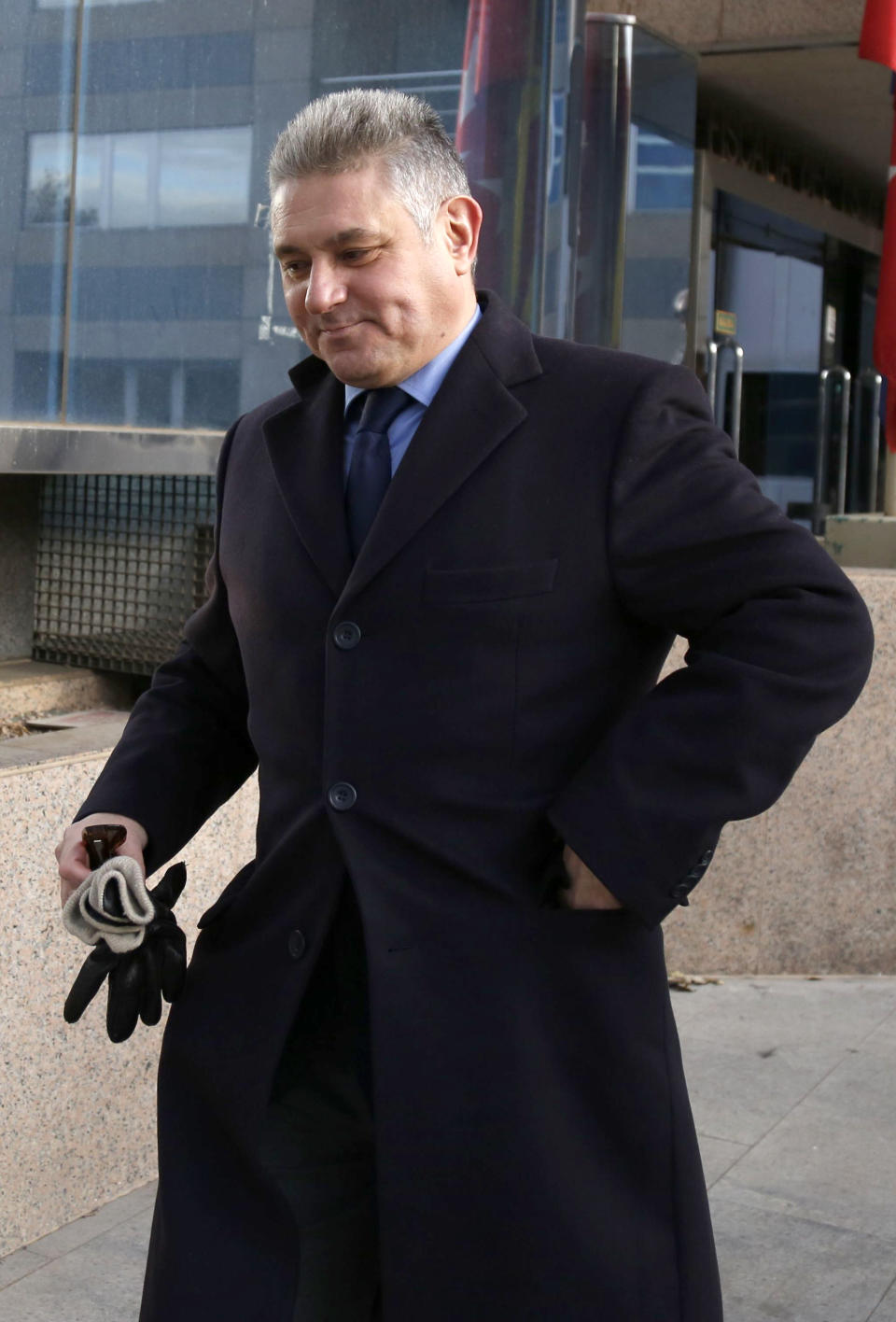 MADRID, SPAIN - NOVEMBER 27:  Sara Montiel's assistant Francisco Fernandez attends court on November 27, 2017 in Madrid, Spain.  (Photo by Europa Press/Europa Press via Getty Images)