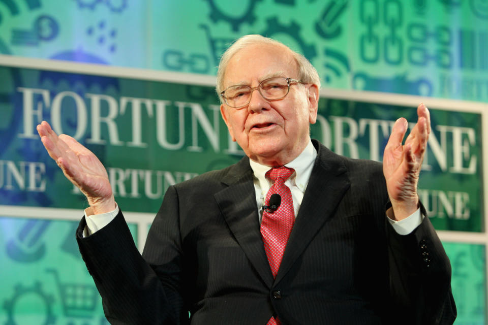 Warren Buffett cautioned investors not to expect "eye-popping" performance from his investment fund this year.<p>Paul Morigi/Getty Images</p>