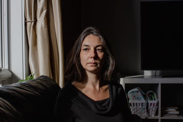 Professor Audrey Truschke, pictured on Oct. 16, 2022, has received threats for her work looking at Hindu extremism. (Photo: Natalie Keyssar for HuffPost)