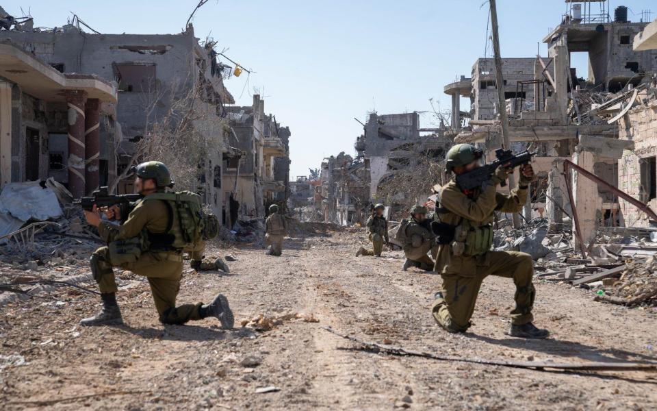 Ground activity of IDF forces in the Gaza Strip in the search for hostages