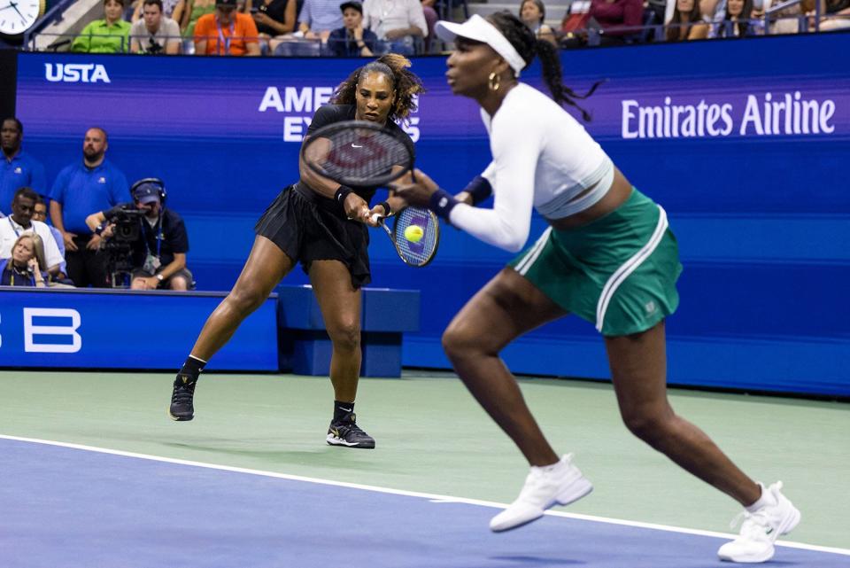 Serena and venus williams us open