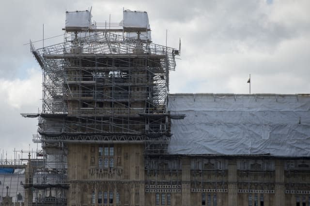 House of Parliament restoration work