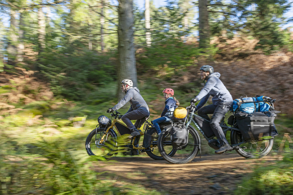 Orox Adventure Cargo Bike family on the go