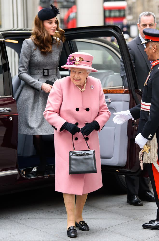 Queen Elizabeth and Kate Middleton | Joe Maher/Getty Images