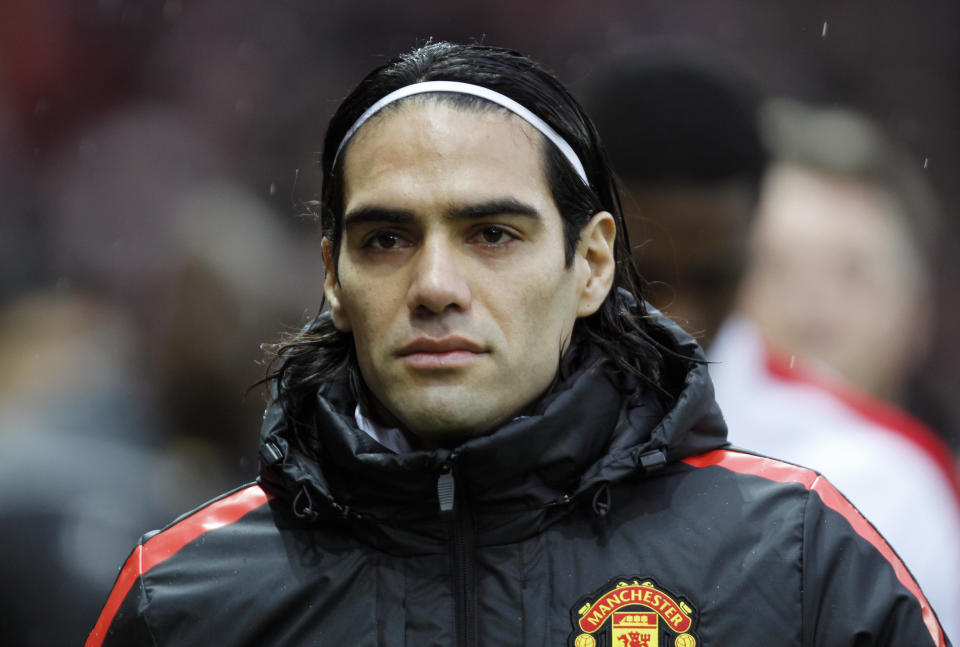 Radamel Falcao struggled in his time at Manchester United