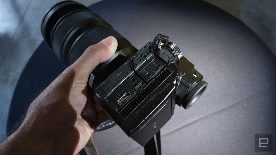 Panasonic S1H full-frame video-centric mirrorless camera