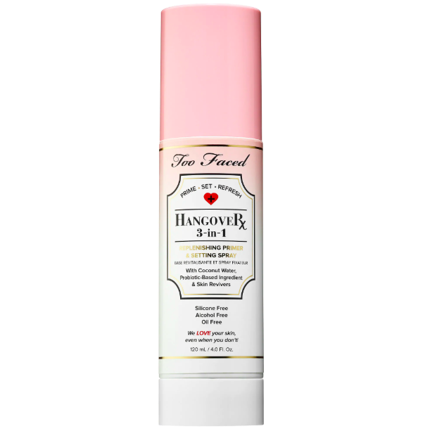 Too Faced Hangover 3-in-1 Replenishing Primer & Setting Spray. (Photo: Sephora)