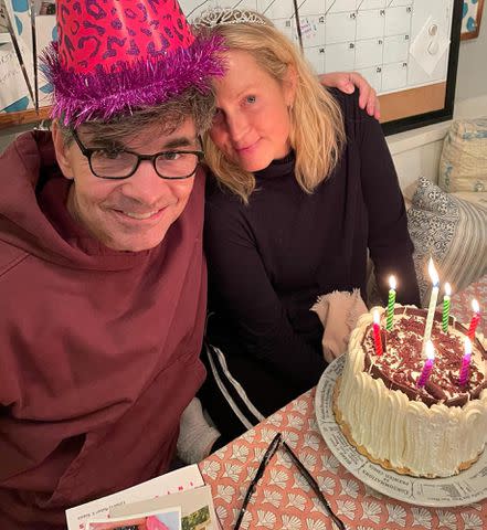 Ali Wentworth Instagram George Stephanopoulos and Ali Wentworth celebrating her birthday in 2022