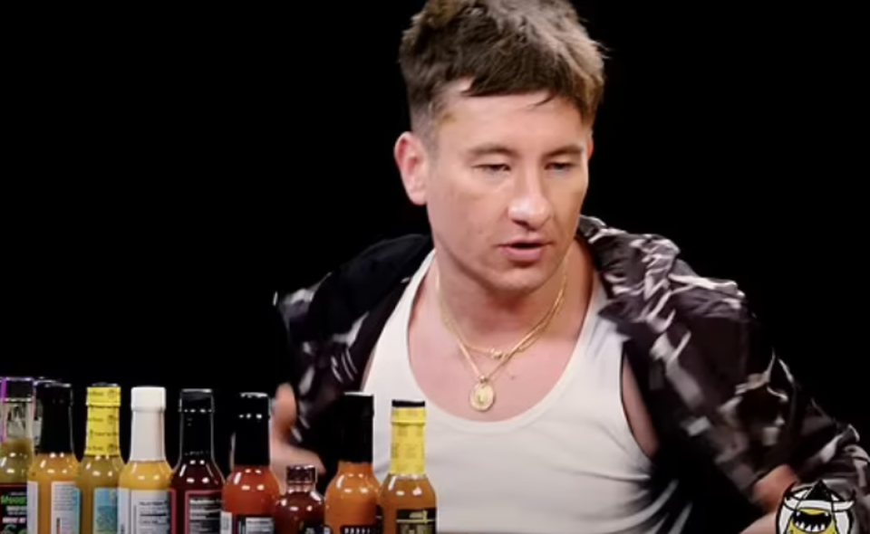 Keoghan appeared on the latest episode of Hot Ones (YouTube/First We Feast)