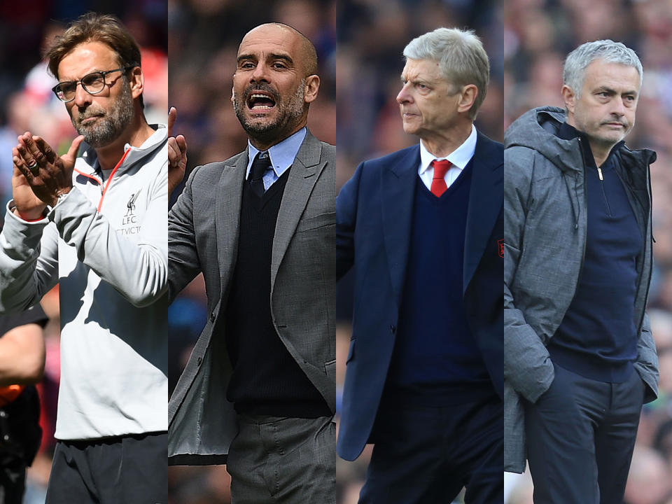 Premier League top four race: Manchester United, Arsenal, Liverpool and Manchester City's remaining fixtures
