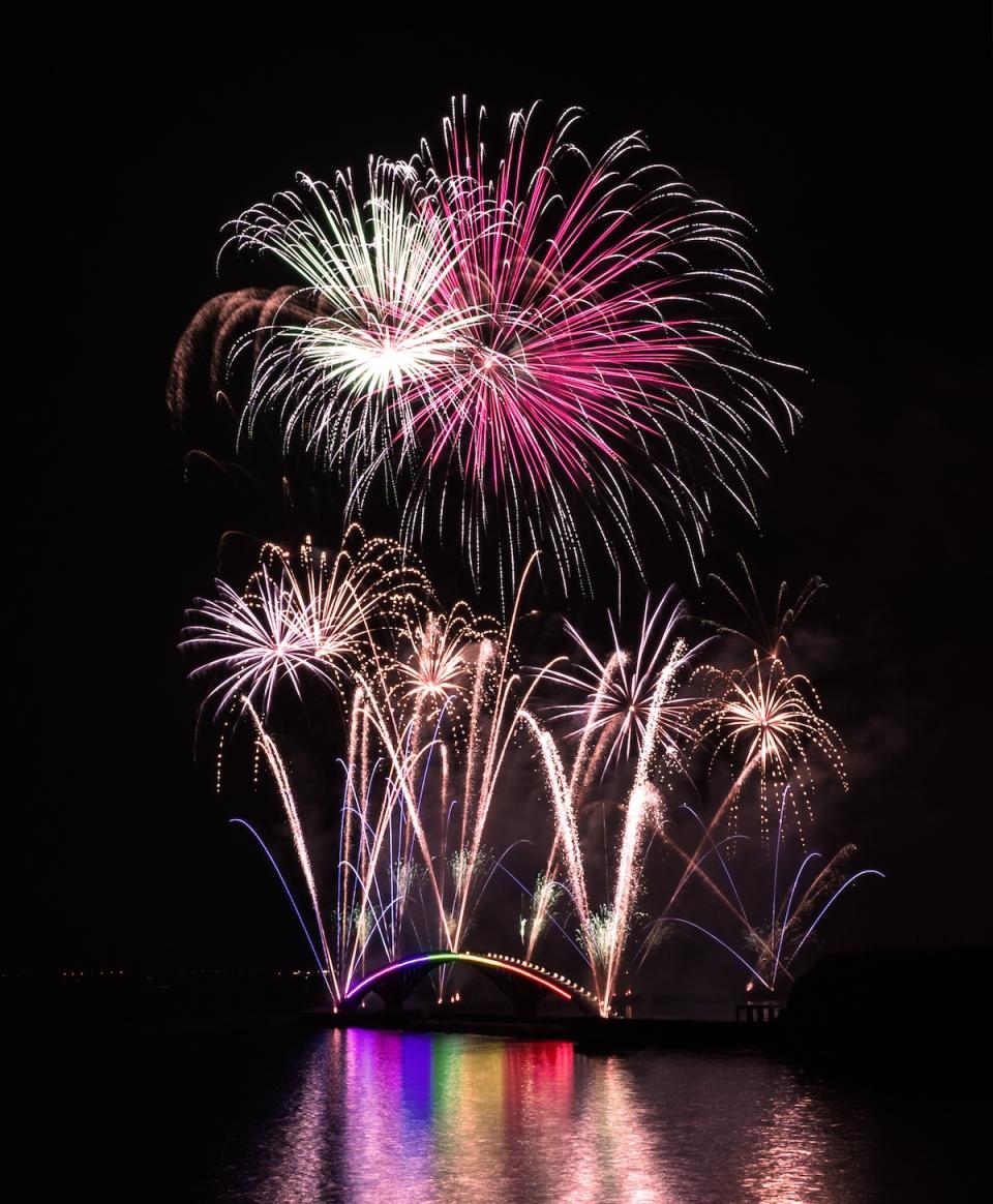 澎湖國際海上花火節（圖片來源：Getty Creative）