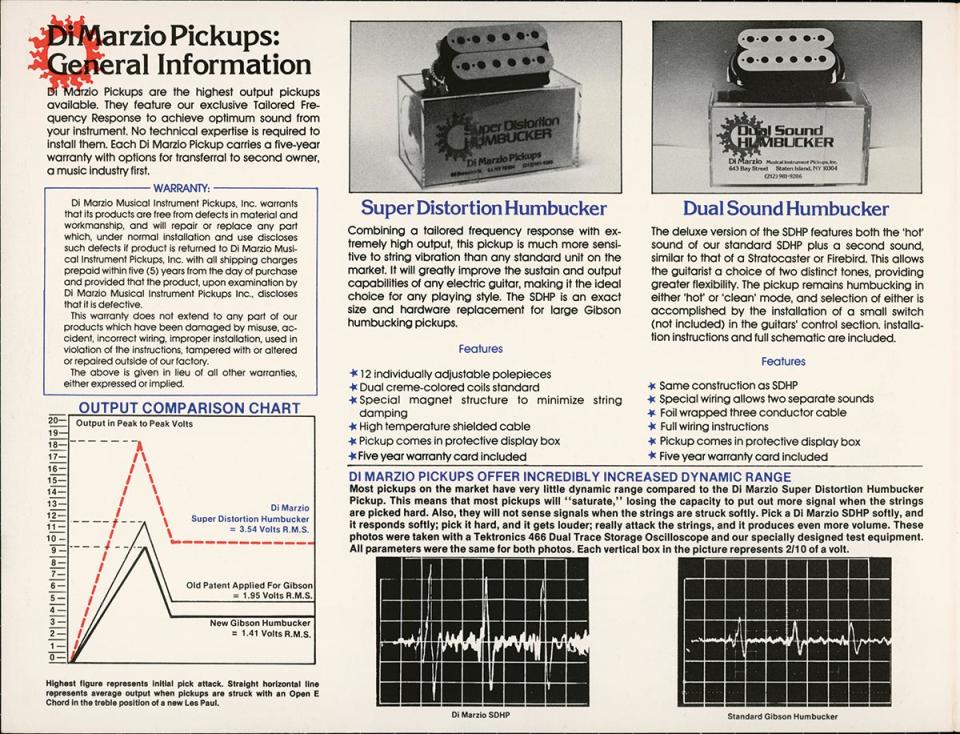 DiMarzio catalog