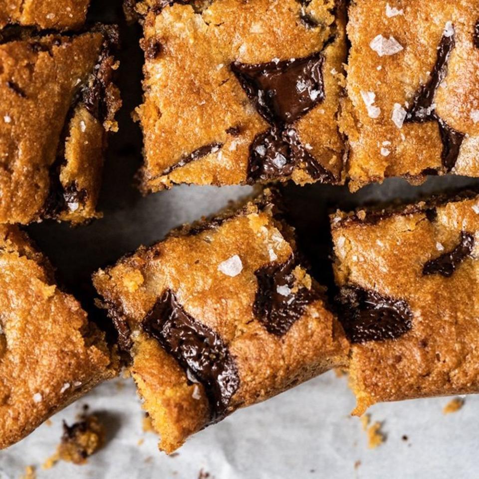 Gluten-Free and Keto Peanut Butter Blondies