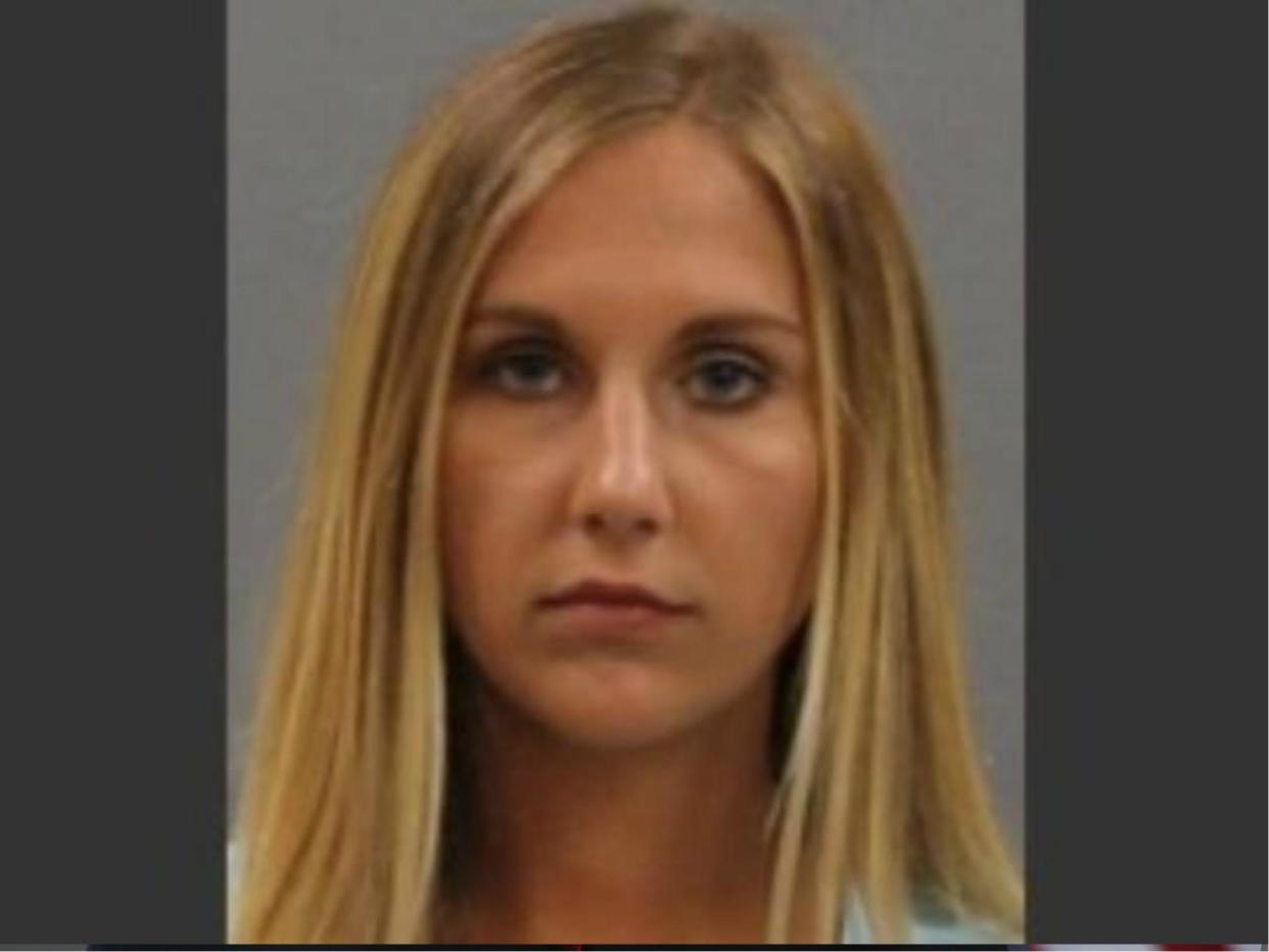 Loryn Barclay, a substitute teacher in the Monett school district in Missouri, has been arrested and charged for allegedly having sex with a 17-year-old male student: Monett Police Department
