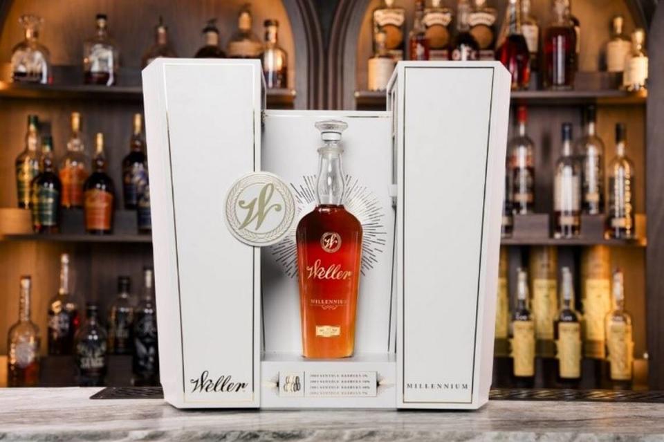 Weller Millenium is a new bottle release from Buffalo Trace Distillery that is a blend of Weller whiskeys, including some from the turn of the century.