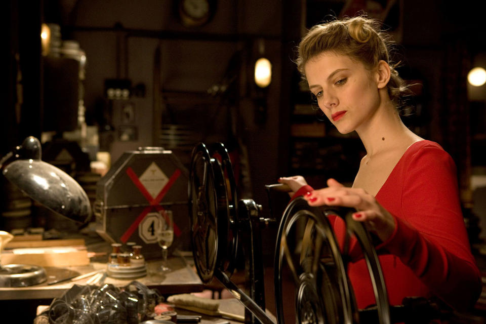 Inglourious Basterds Production Photos Weinstein Company 2009 Melanie Laurent