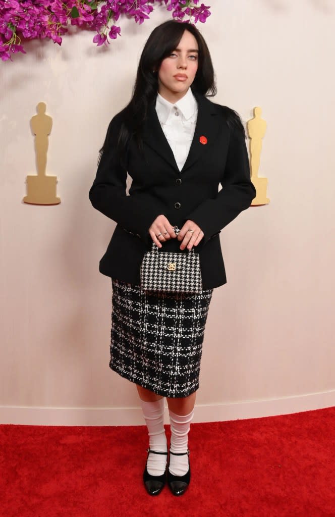 Billie Eilish 96th Annual Academy Awards, Arrivals, Los Angeles, California, USA - 10 Mar 2024