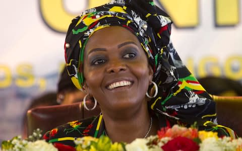 Grace Mugabe - Credit: Tsvangirayi Mukwazhi/AP