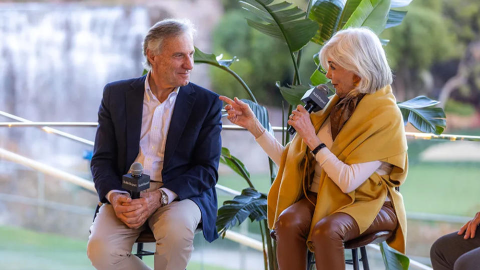 Car collectors Bruce Meyer and Merle Mullin share their insights on automotive trends at the House of Robb  in Las Vegas.