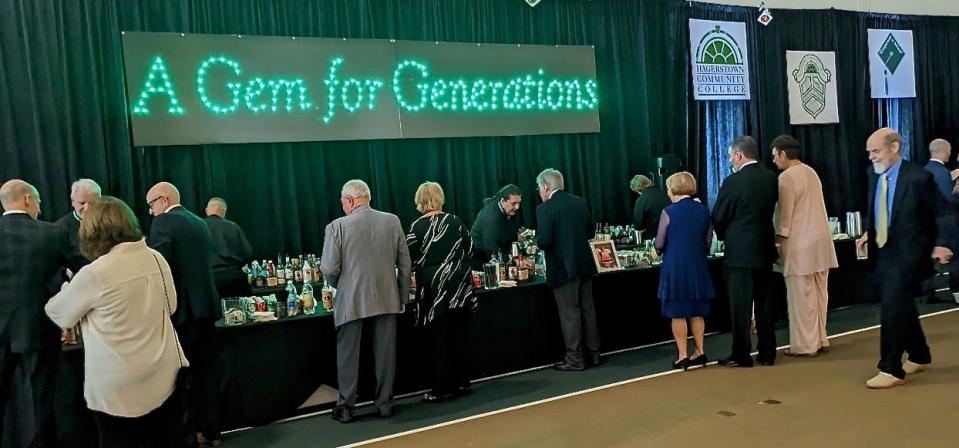 Hagerstown Community College held its "A Gem for Generations" gala Saturday night, paying tribute to its 75th anniversary. The gala was held on campus in the Athletic, Recreation and Community Center.