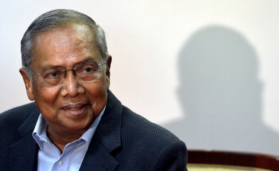 Datuk Seri Abdul Karim Rahman said the research chair is the university's tribute to Adenan’s (pic) struggles as a Sarawakian. ― Foto Bernama