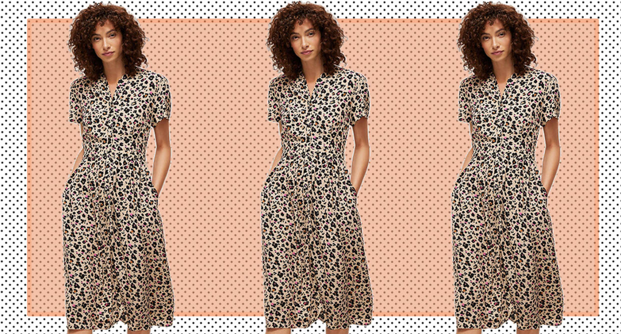The animal print dress to snap up before it sells out. (John Lewis & Partners)