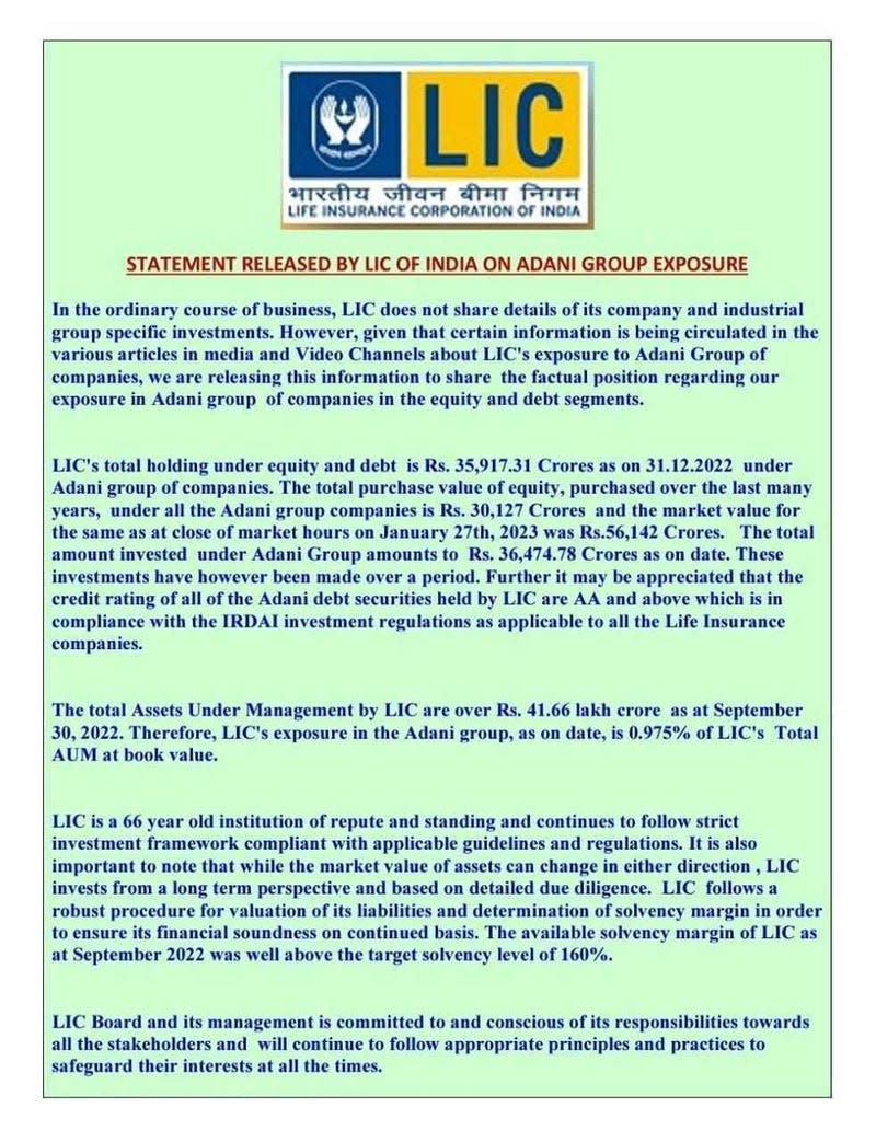 Image:  LIC website