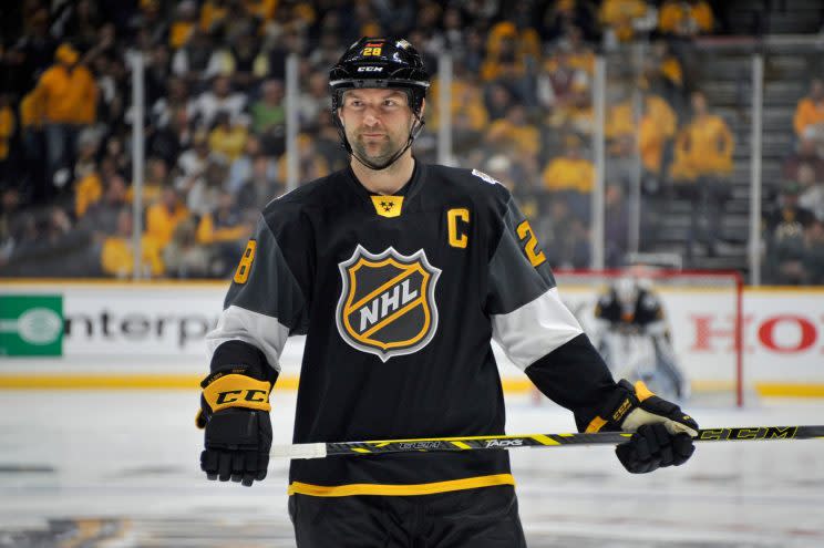 John Scott's career is literally getting a storybook ending. (Getty Images)