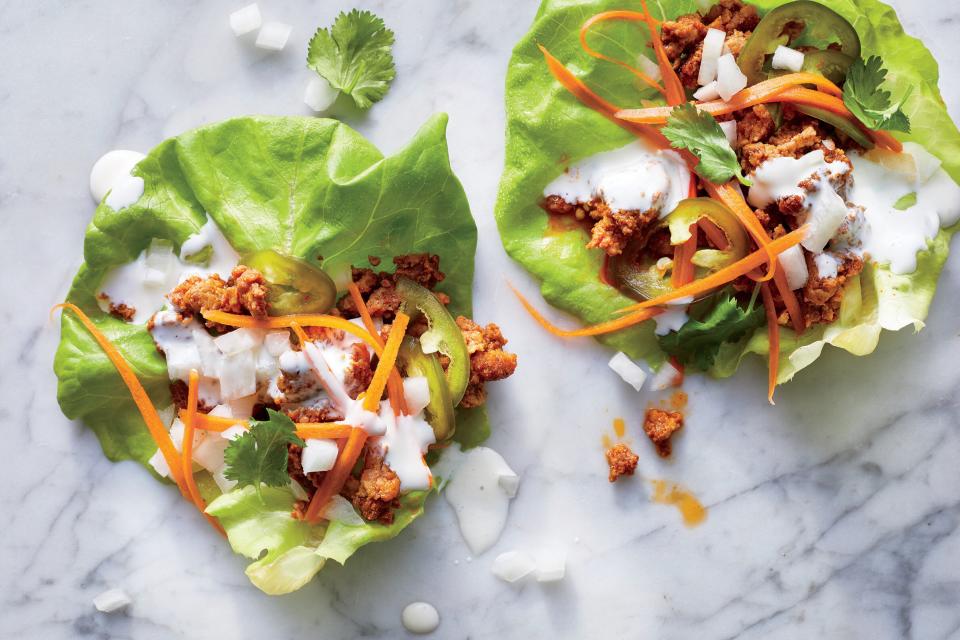 Taco Truck Lettuce Wraps