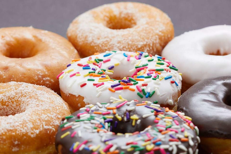 <p>Getty</p> Stock image of donuts