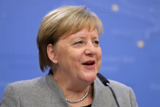 German Chancellor Angela Merkel warned that Britain would be an economic 'competitor at our door'