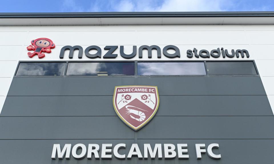 <span>Morecambe have five players under contract and are managerless after the departure of Ged Brannan.</span><span>Photograph: Richard Lee/Shutterstock</span>