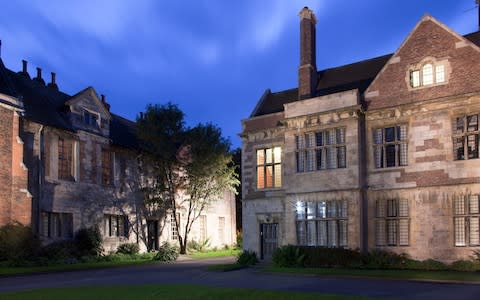 The University of York's Kings Manor became a pop-up cinema for the weekend - Credit: Getty