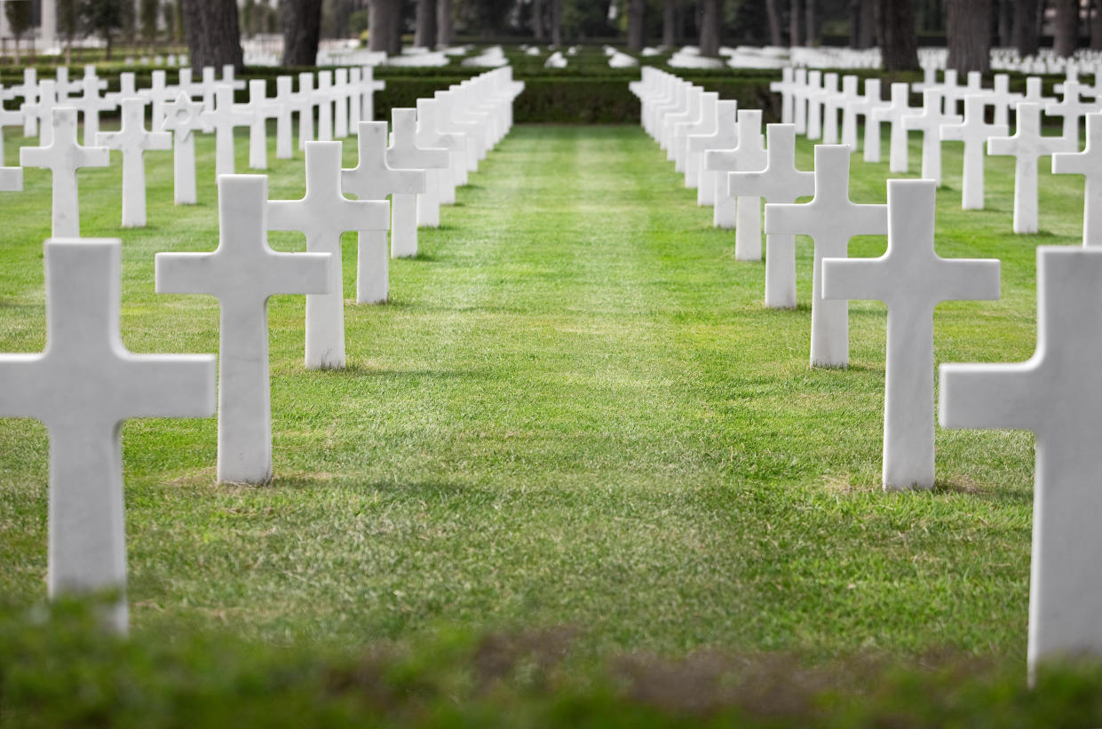 The Sicily-Rome American Cemetery and Memorial in Italy. / Credit: Getty Images/iStockphoto