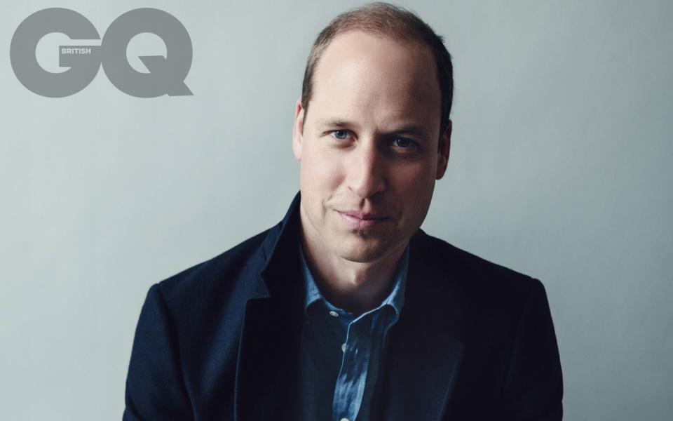 The Duke of Cambridge, interviewed about his family for GQ magazine -  Norman Jean Roy/GQ