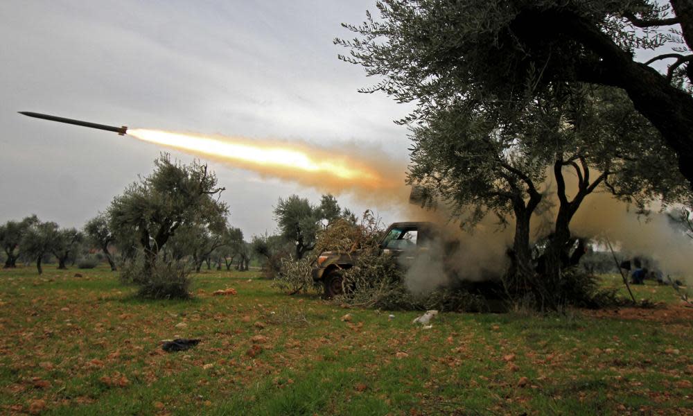 <span>Photograph: Abdulwajed Haj Esteifi/AFP via Getty Images</span>