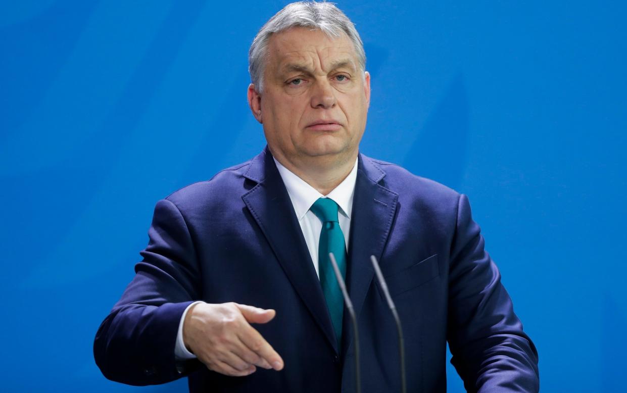 Rap song about Viktor Orban was requested by Daniel Freund, a German Green MEP and anti-corruption campaigner - Markus Schreiber/AP