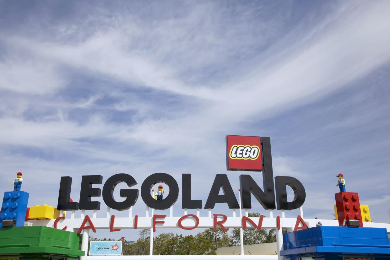 Carlsbad, California, USA - April 10, 2014: Legoland California, is a theme park located in Carlsbad, California, based on the Lego toy brand. It is the first Legoland park to open outside of Europe.