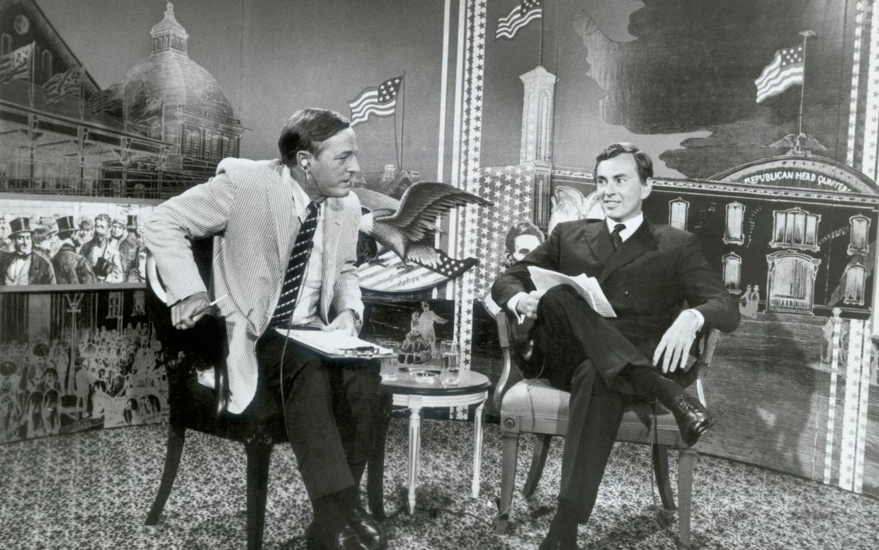 William F Buckley clashed with Gore Vidal's New Left pieties