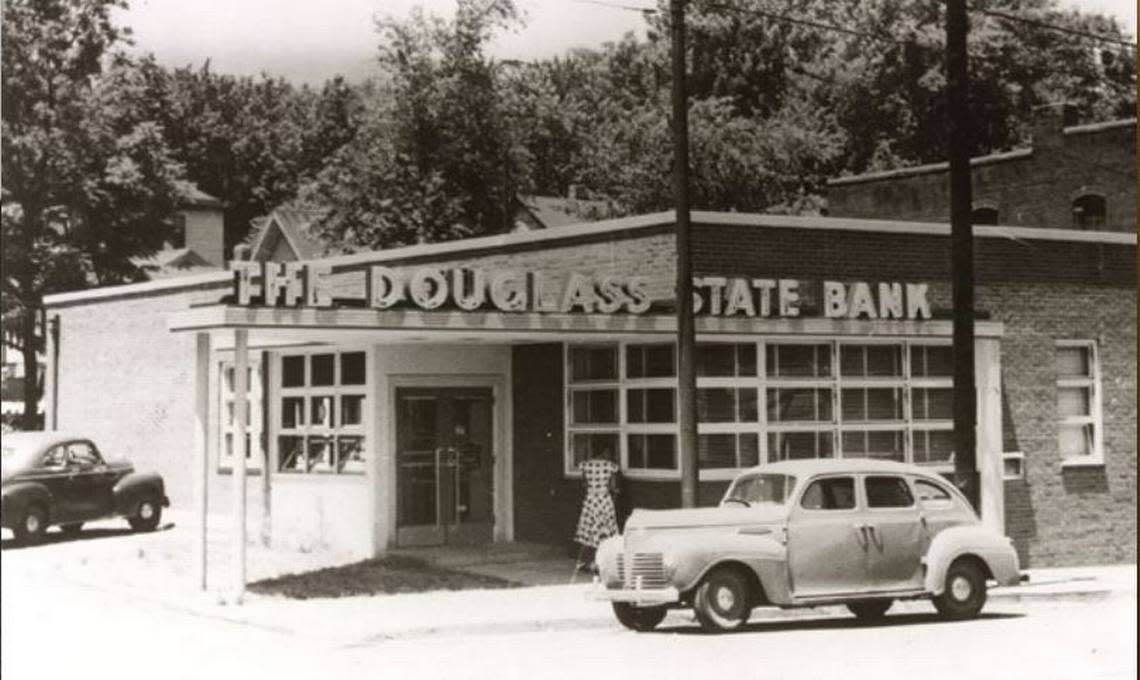 The Douglass State Bank in Kansas City, Kansas, was the first Black-owned bank in Kansas and, in 1947 when it opened, one of a few in the United States. It closed in 1983.