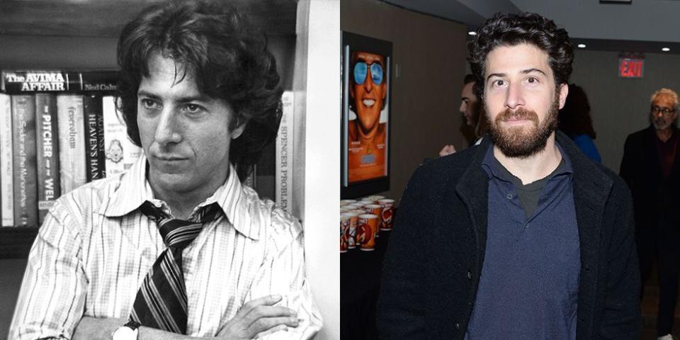 Dustin Hoffman and Jake Hoffman at 39