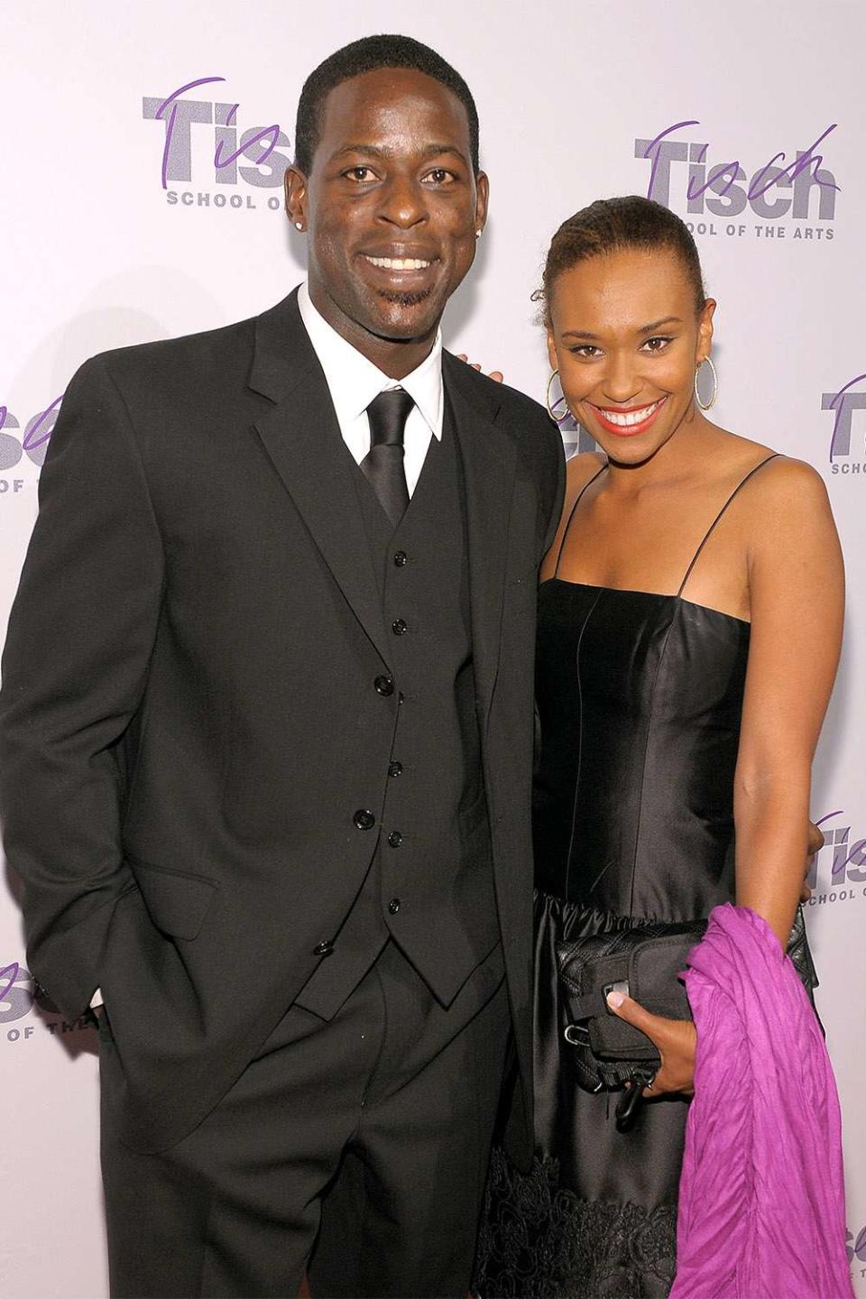 NEW YORK - NOVEMBER 02: (L-R) Actor Sterling Brown and wife Ryan Bathe attends the This Is Tisch! Gala Benefit at the Frederick P. Rose Hall, Jazz at Lincoln Center on November 2, 2009 in New York City. (Photo by Michael Loccisano/Getty Images)