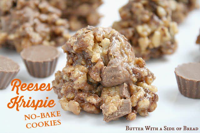 Reese's Krispie Cookies