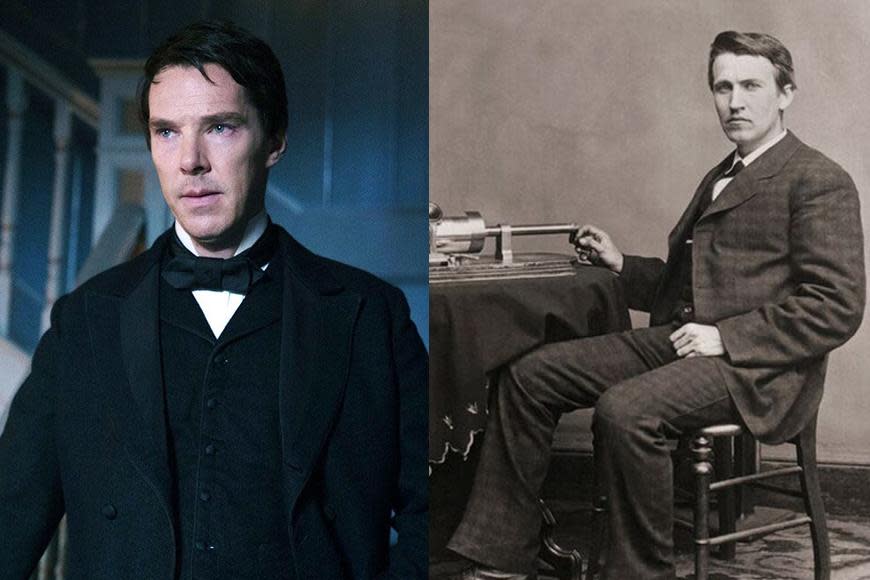 Benedict Cumberbatch as Thomas Edison (The Current War)