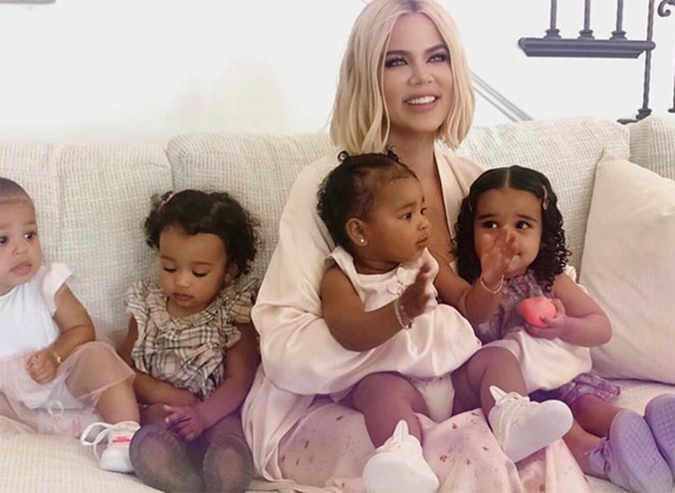 Auntie KoKo's in the house! Kardashian, whose daughter, True, is nearly 2 years old, often posts photos and videos of her nieces and nephews. 