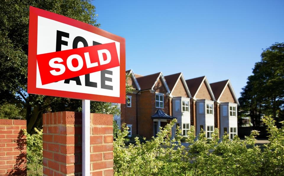 Property transactions rose in August. Photograph: Getty.