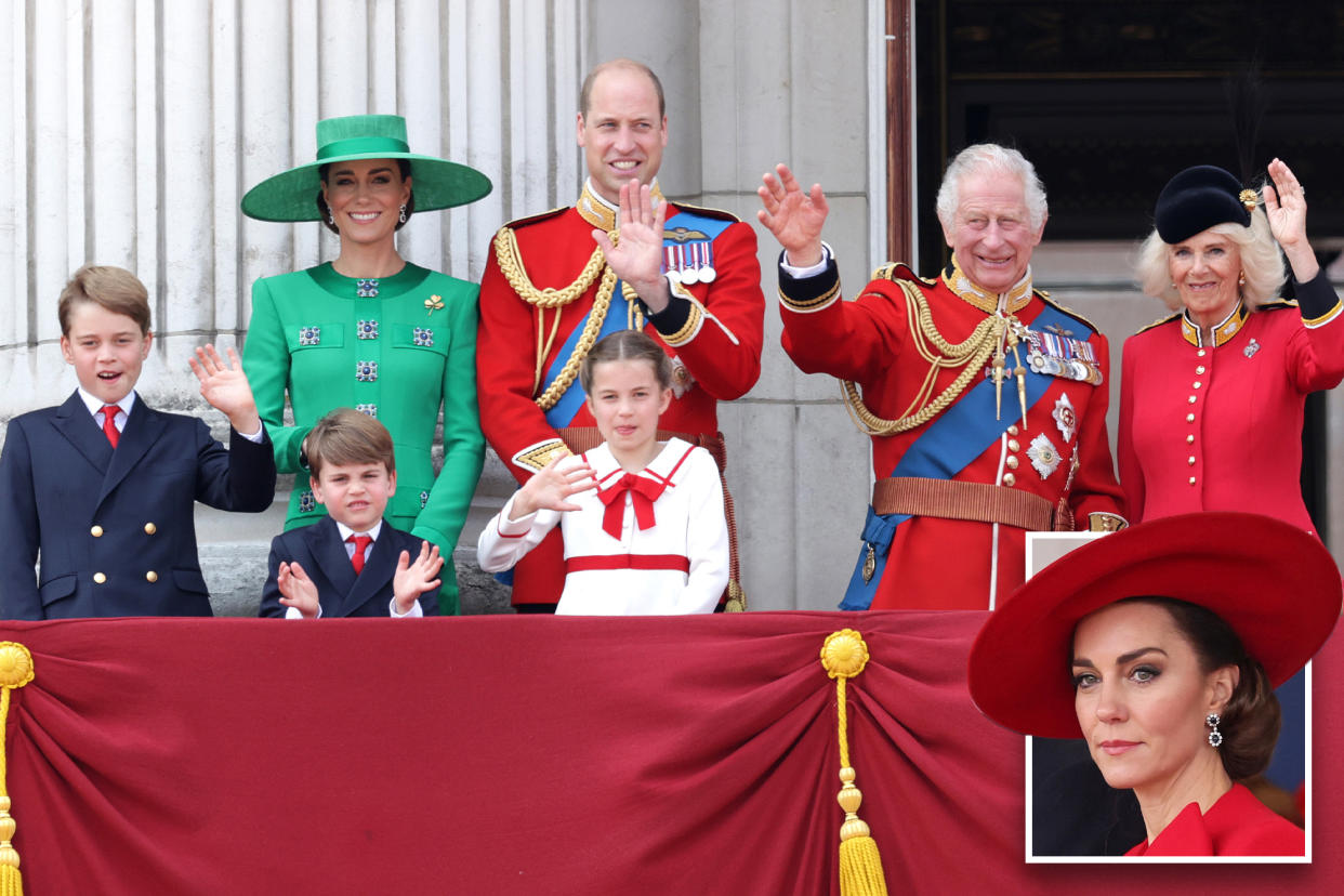 Kate Middleton and her family.