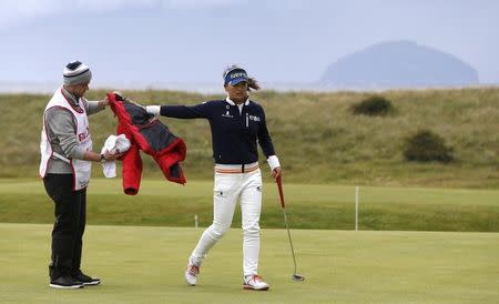 South Korea's Jin-Young Ko during the third round. Action Images via Reuters / Russell Cheyne