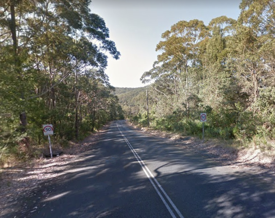 A Google Maps image of Otford Road, Helensburg where the 24-year-old's car was found parked.