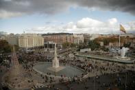 Protest against planned reform to anti-terrorism and gagging laws, in Madrid